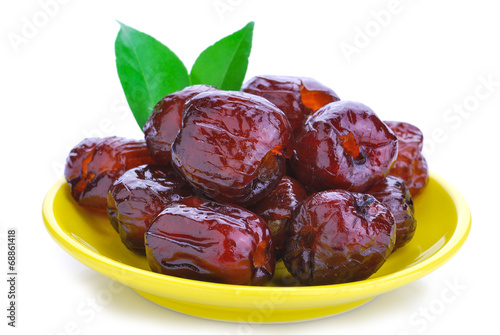 Dried red plum