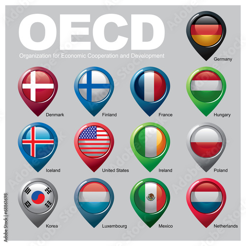 Free Download OECD Members countries - Part TWO - GFXLoad