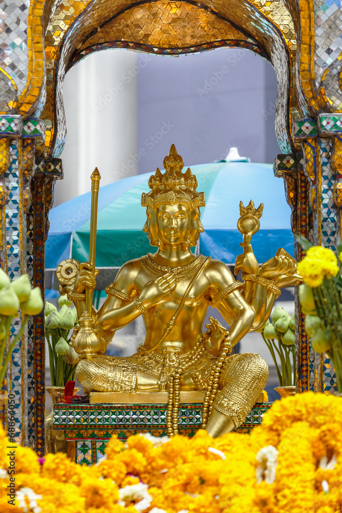 The Erawan Shrine in Bangkok