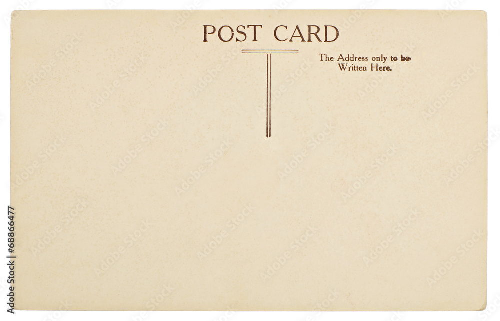 Blank Postcard