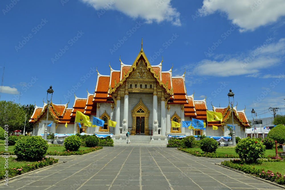 Wat Benchamabophit,The Marble Temple , Bangkok, Thailand Wat Benchamabophit,The Marble Temple , Bangkok, Thailand