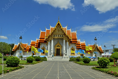 Wat Benchamabophit,The Marble Temple , Bangkok, Thailand © atipanit