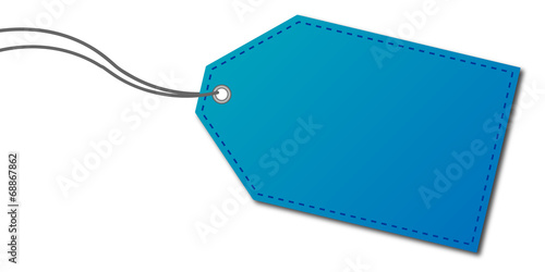 Anhänger blau