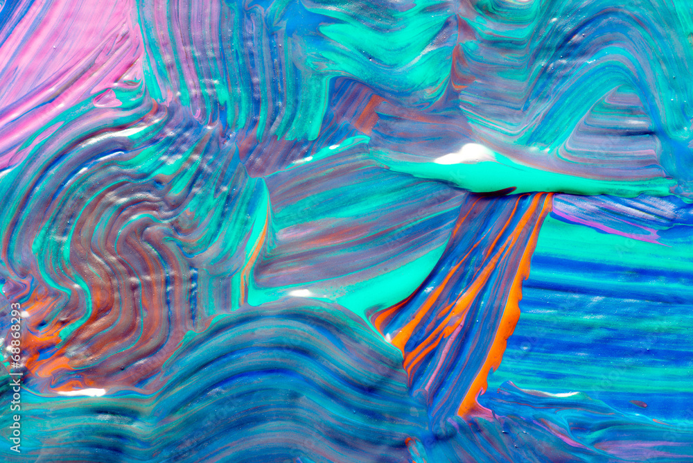 Naklejka premium Abstract art background. Hand-painted background