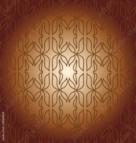 Ornament from the petals
