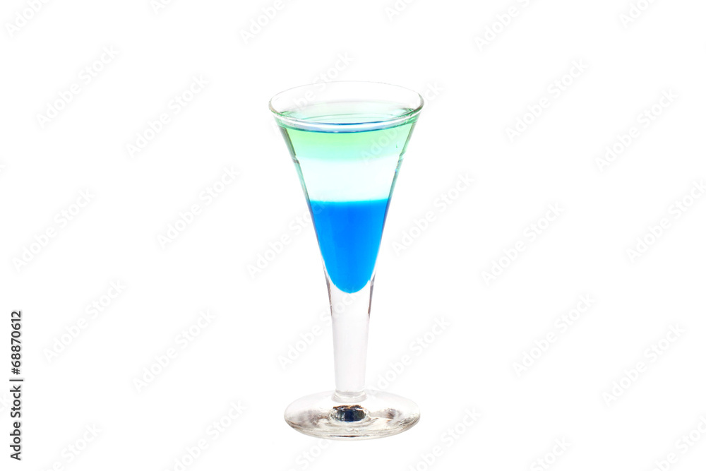 short blue cocktail club
