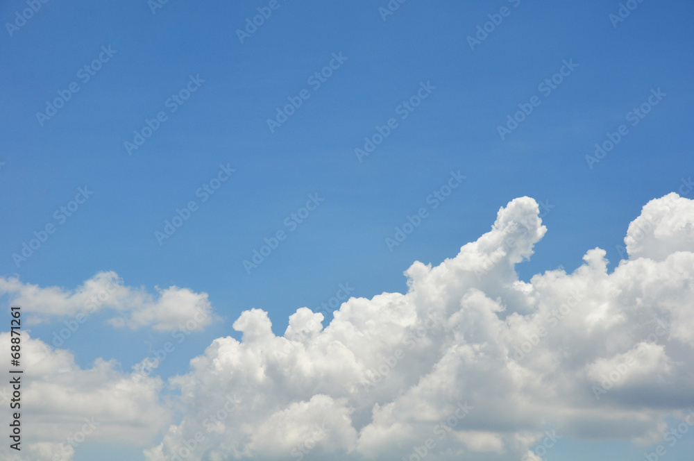 blue sky with clouds closeup blue sky with clouds closeup