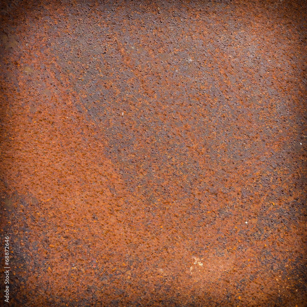 Rust texture as metal plate background Rust texture as metal plate background