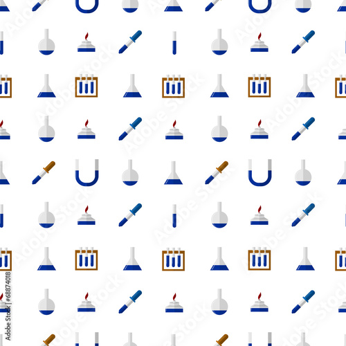 Vector background for laboratory