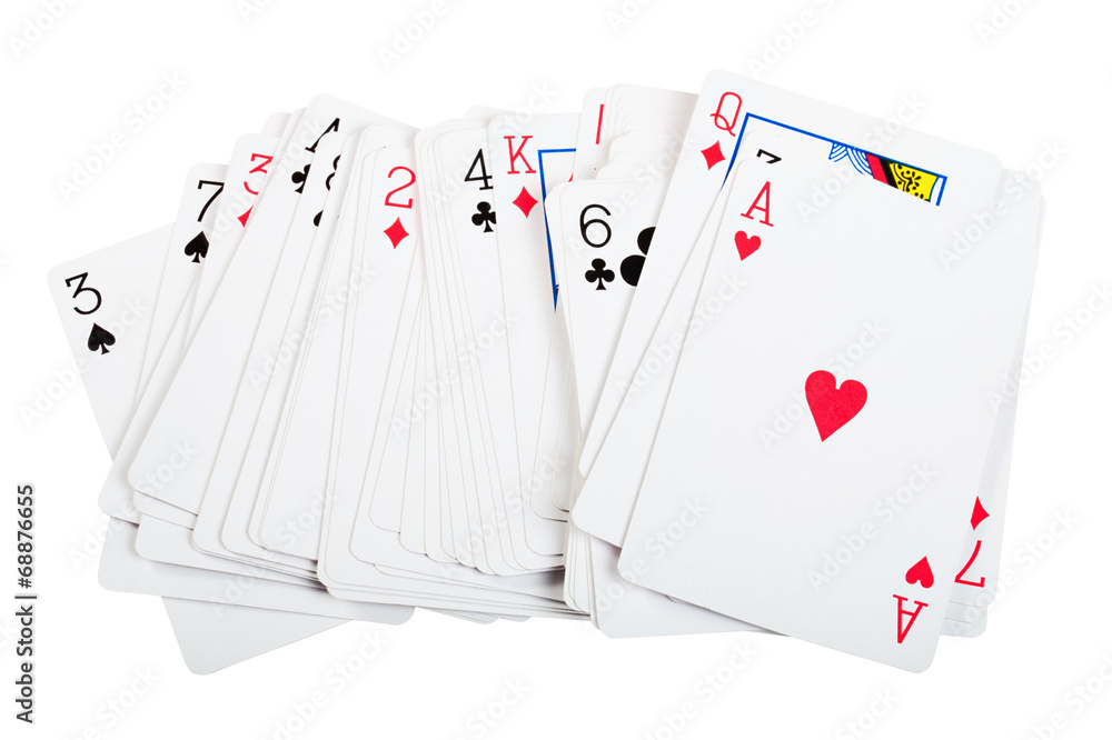 Obraz premium Playing cards