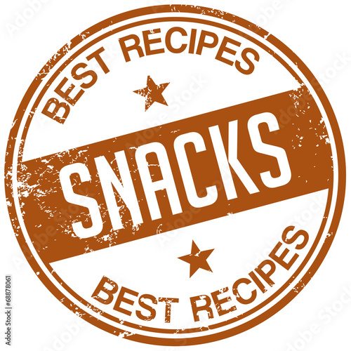 snack recipes stamp