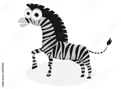 cute zebra cartoon