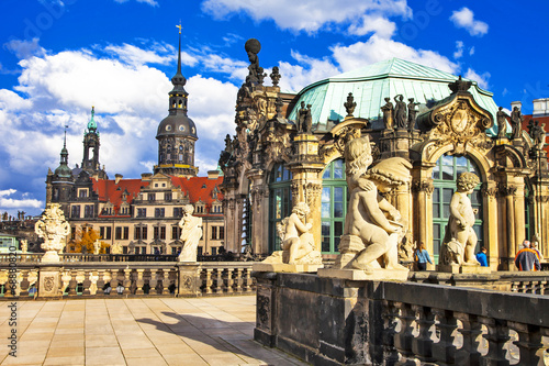 beautiful elegant Dresden, Zwinger museum photo