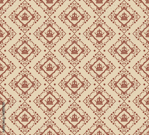 Damask Wallpaper Pattern