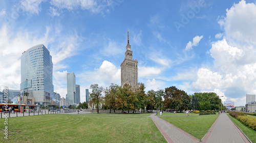 PKiN, Warszawa -Stitched Panorama