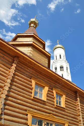 Orthodox wooden church