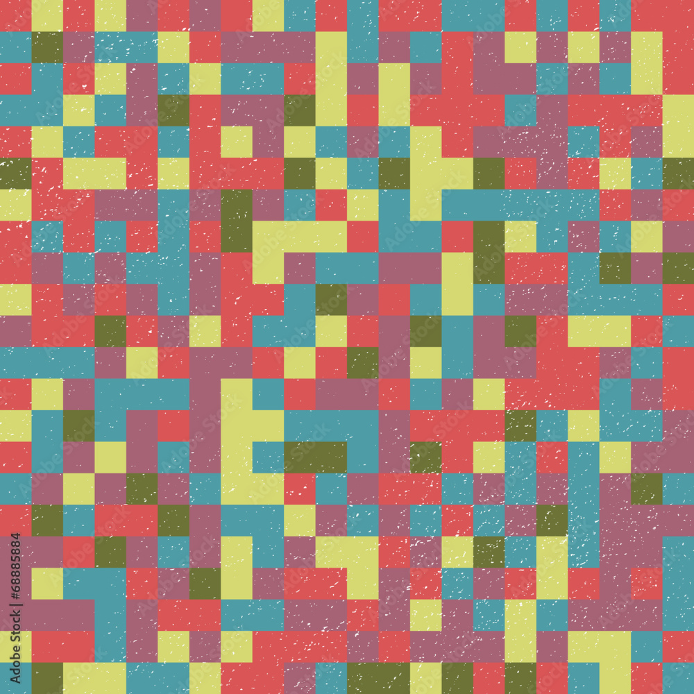 Fototapeta premium Abstract Pixel Background