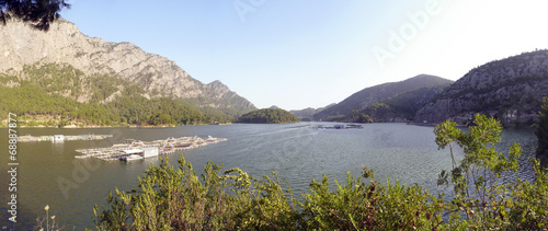 Karacaören II barajı - dam lake photo