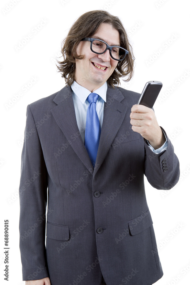 on the phone on the phone