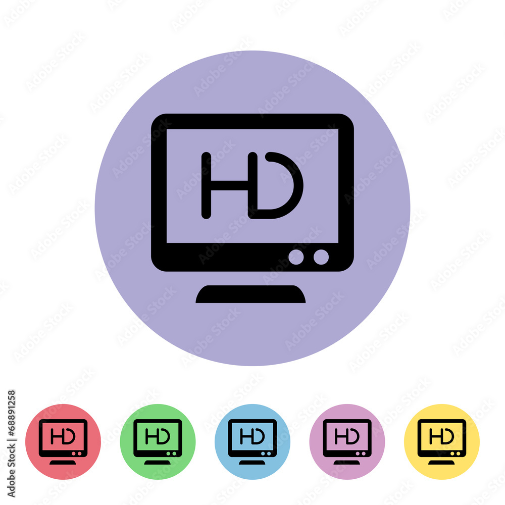 Flat App Buttons Flat App Buttons