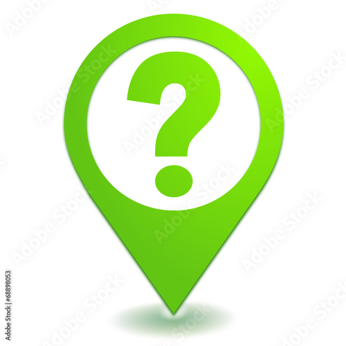 question sur symbole localisation vert