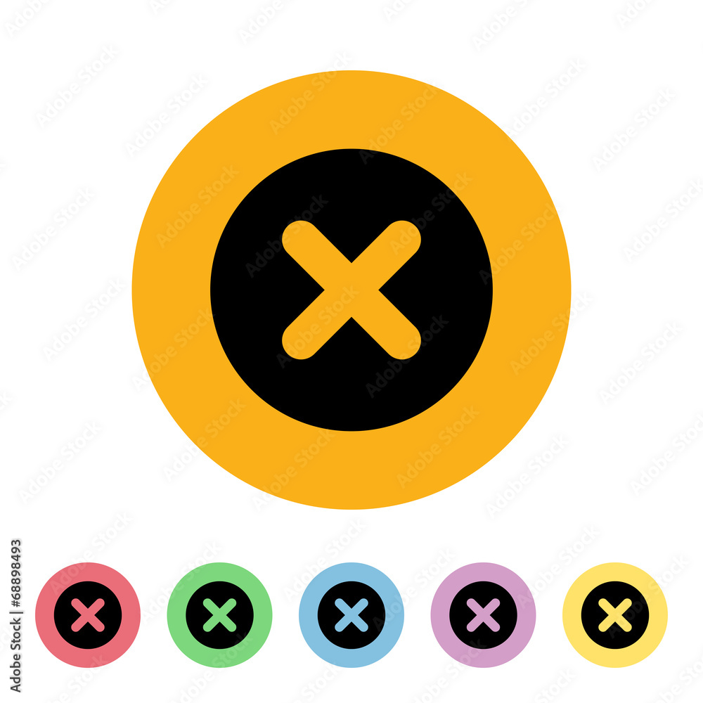 Flat App Buttons Flat App Buttons