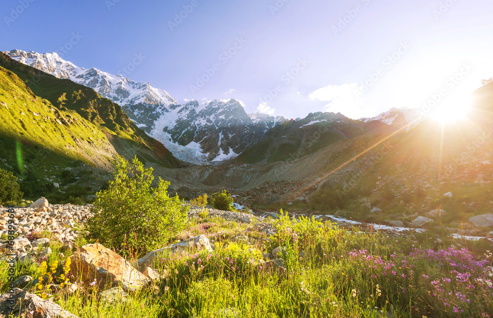 Fototapeta premium Caucasus mountains