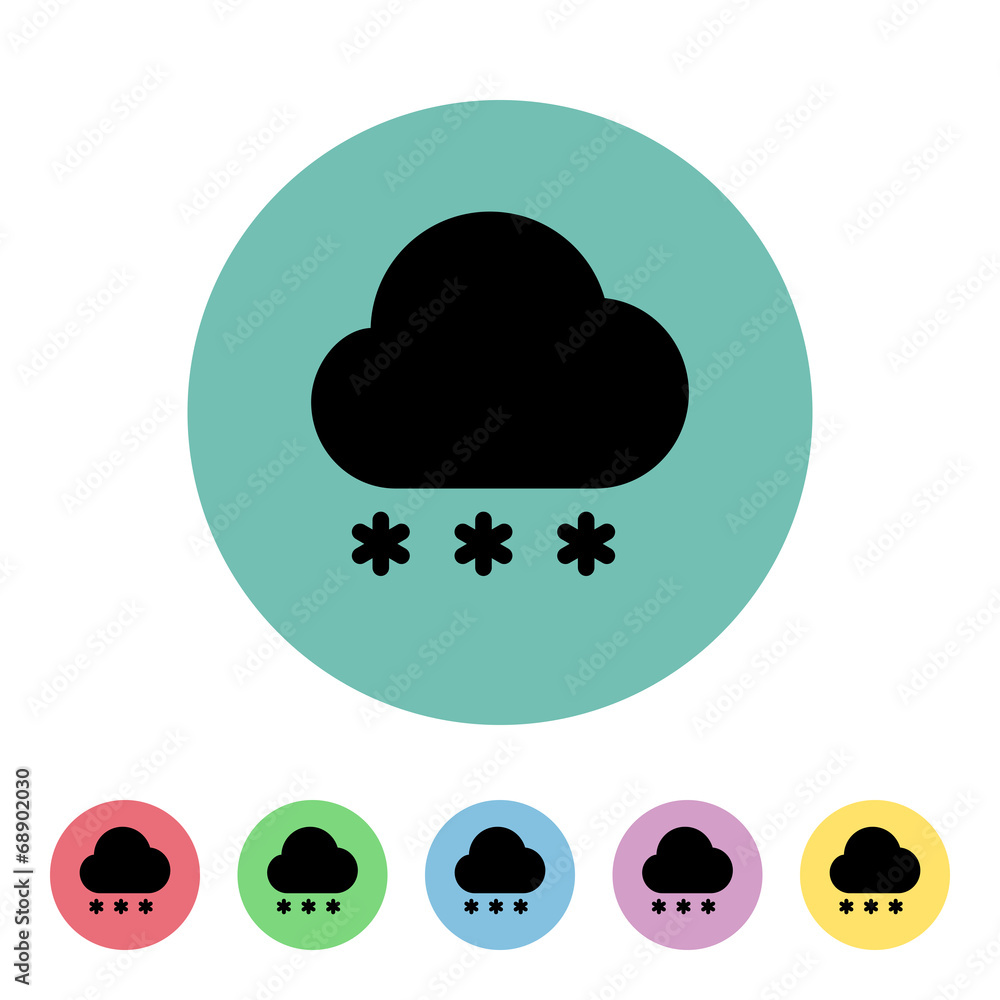 Flat App Button Flat App Button