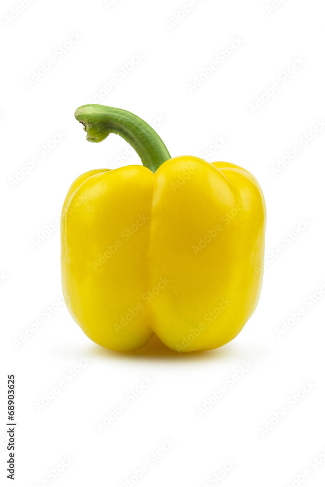 Paprika pepper isolated on white background Paprika pepper isolated on white background