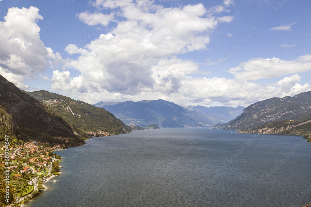 Veduta panoramica del Lago di Como