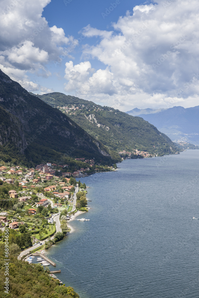 Veduta panoramica del Lago di Como