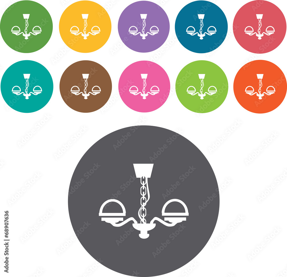 Lamp Icons Set. Illustration eps10 Lamp Icons Set. Illustration eps10