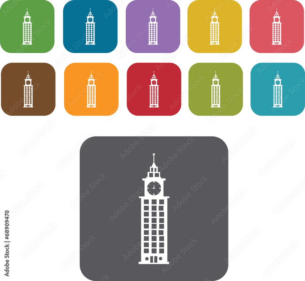 House Building Icons Set. Illustration eps10 House Building Icons Set. Illustration eps10