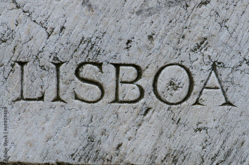 Lisbonne - Inscription Lisbonne - Inscription