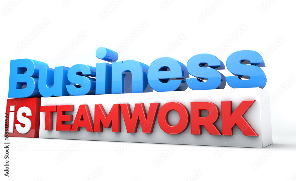 3D words Business is
