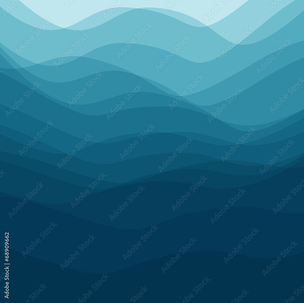 background blue waves like the sea