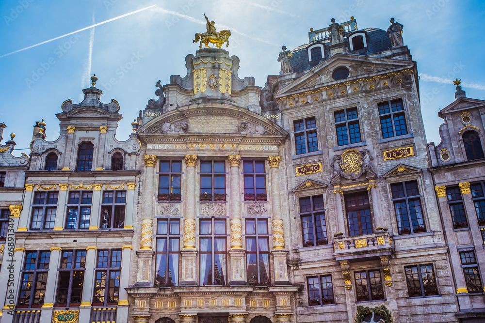 Fototapeta premium Grand Place in Brussels, Belgium