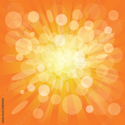Orange background