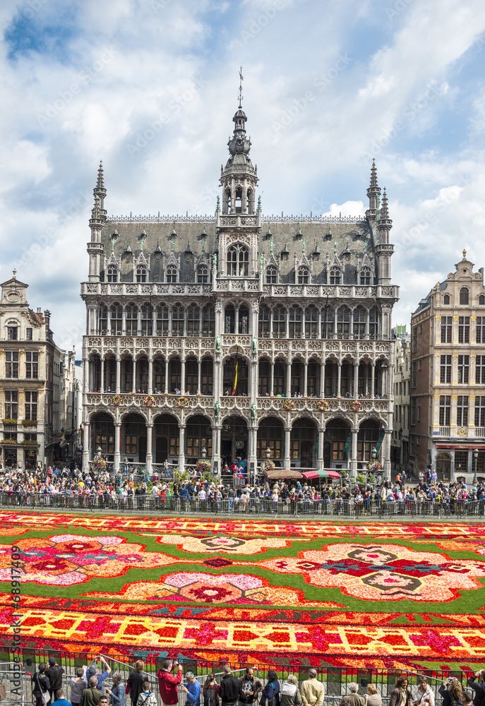Fototapeta premium Floral carpet 2014 in Brussels