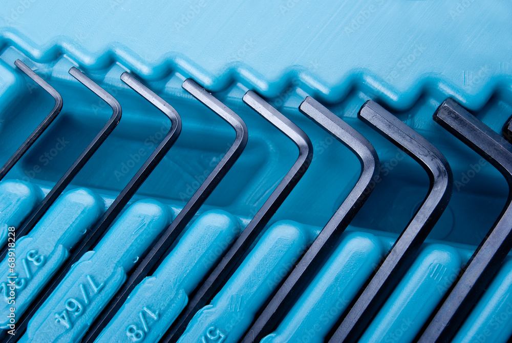Fototapeta premium Allen hex keys