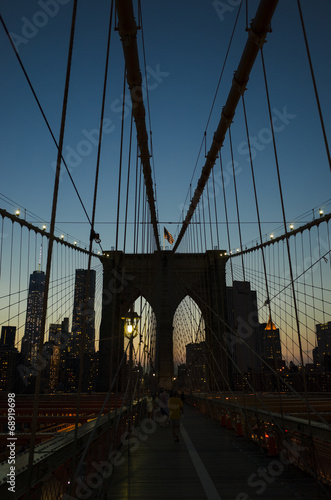 Brooklyn Bridge bei Nacht © GaiusIulius