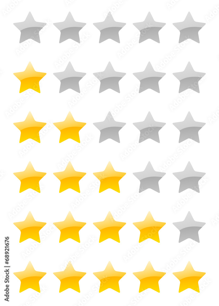 vector rating stars vector rating stars