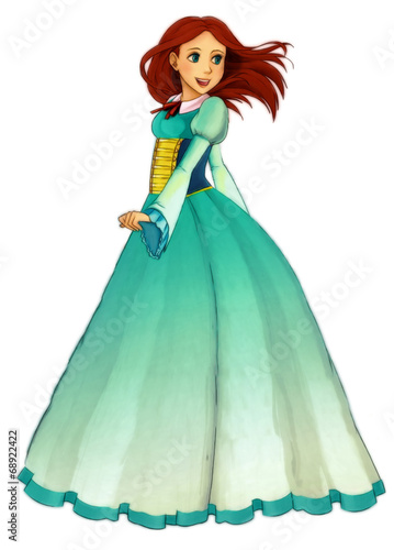 Fairytale cartoon character - illustration