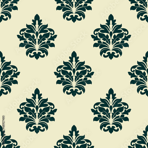 Floral seamless arabesque pattern