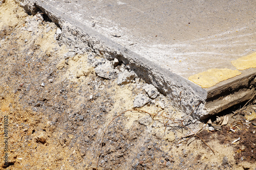 layer of cutting road