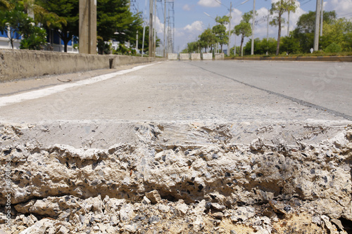 layer of cutting road