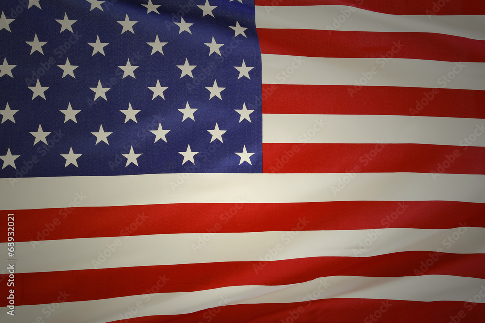 Naklejka premium America flag