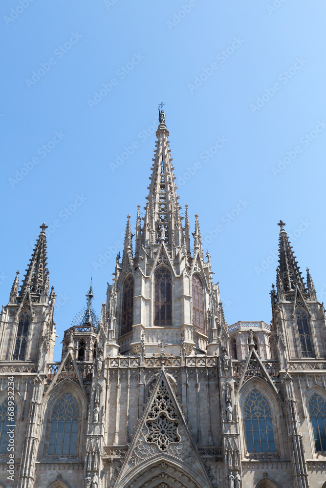Spires of Barcelona Cathedral