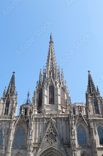 Spires of Barcelona Cathedral