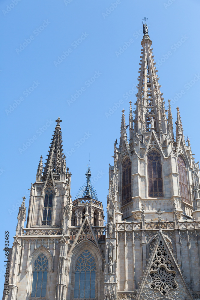 The Spires of Barcelona Cathedral